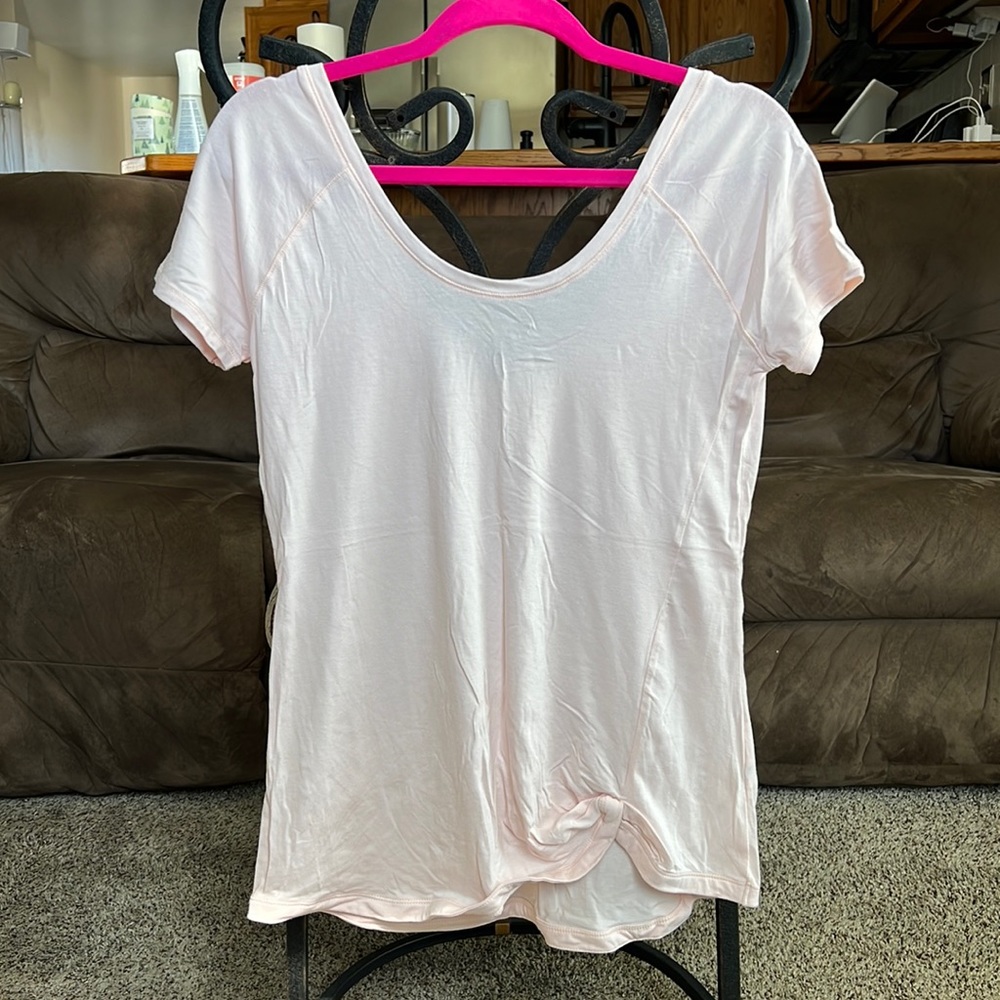 NWT CALIA knot tee sz M